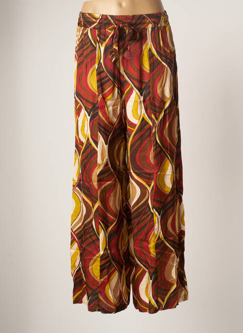 Pantalon larg maro MOTEL femeie