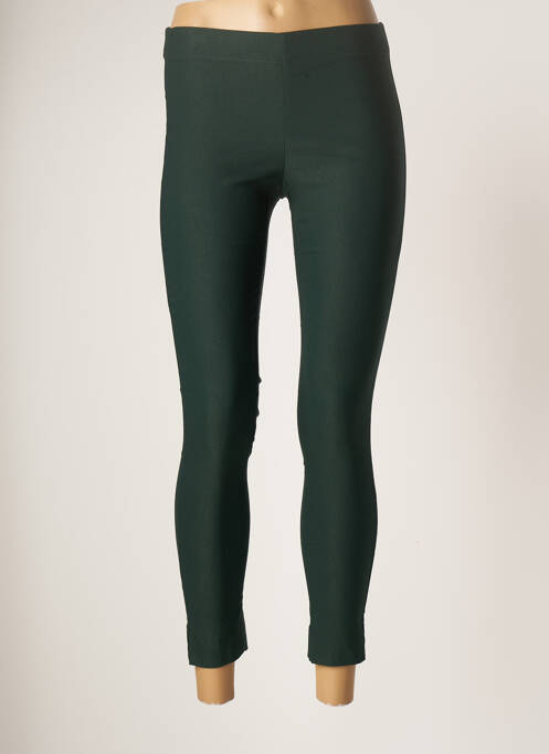 Pantalon 7/8 verde TENSIONE IN femeie