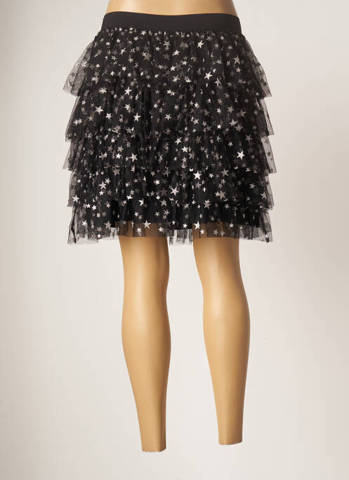 Fustă midi negru TENSIONE IN femeie