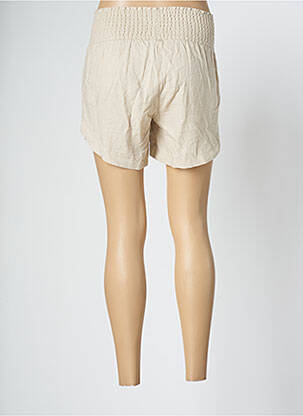 Pantalon scurt / bermudă maternitate elasticitate bej RIPE femeie