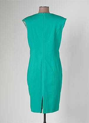 Rochie midi mâneci scurte mâneci scurte verde SONIA K femeie