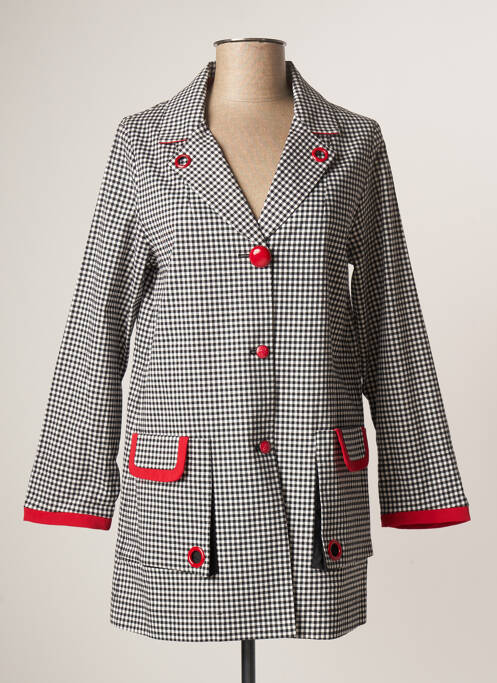 Sacou negru POUPEE CHIC femeie