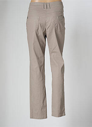 Pantalon slim elasticitate mărime normală bej ANNE KELLY femeie
