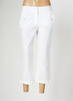 Pantalon 7/8 alb BARBARA LEBEK femeie