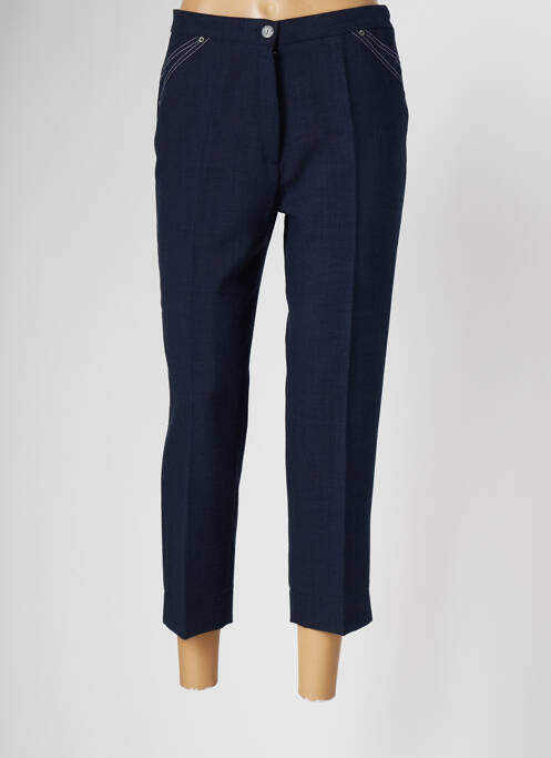 Pantalon trei sferturi albastru ANNE KELLY femeie