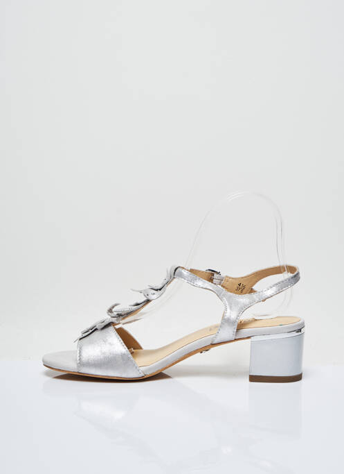 Sandale/Pantofi decupați gri CAPRICE femeie