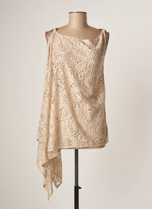 Top bej TENDANCE UNIQUE femeie