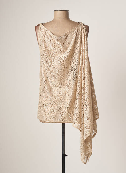 Top bej TENDANCE UNIQUE femeie