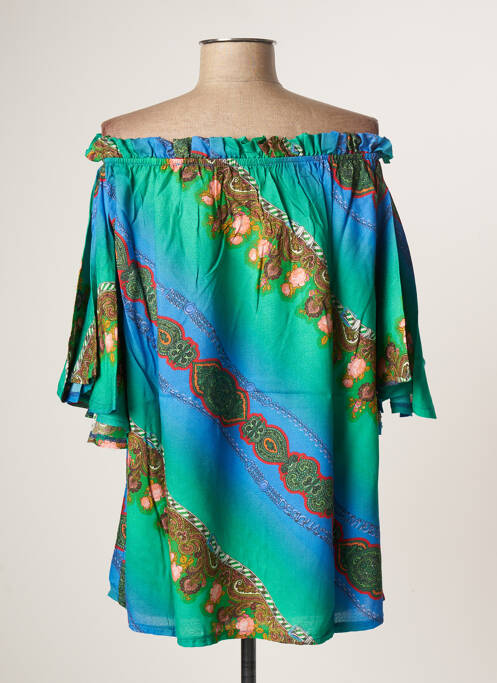 Top albastru TENDANCE UNIQUE femeie