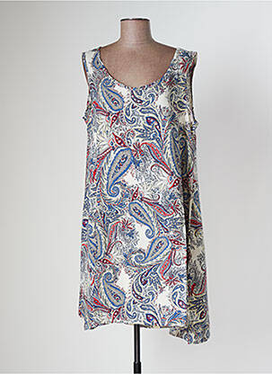 Rochie midi albastru TENDANCE UNIQUE femeie