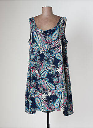 Rochie midi albastru TENDANCE UNIQUE femeie