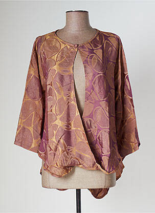 Bluză maro TENDANCE UNIQUE femeie