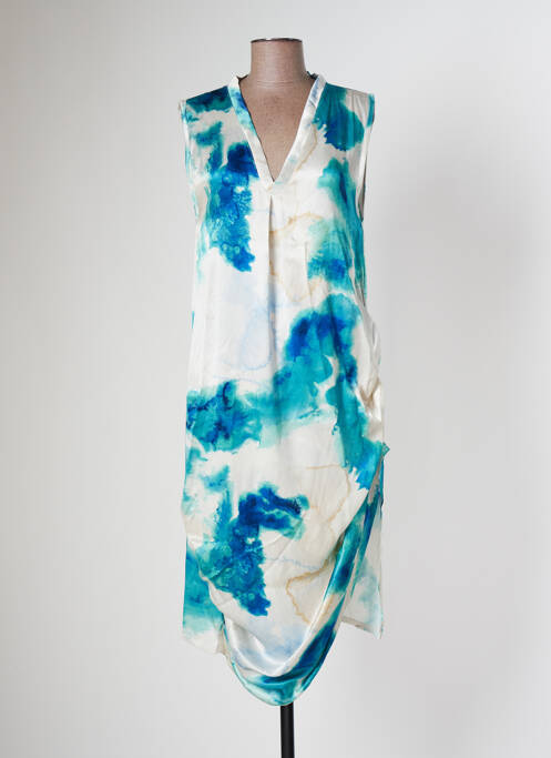 Rochie midi albastru TENDANCE UNIQUE femeie