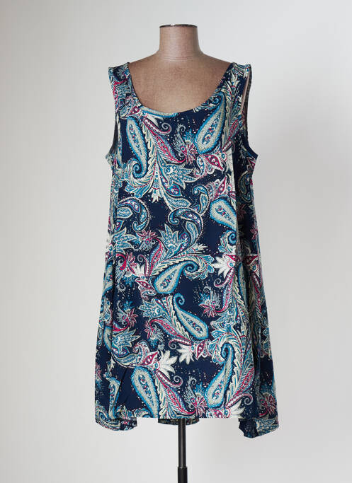 Rochie midi albastru TENDANCE UNIQUE femeie