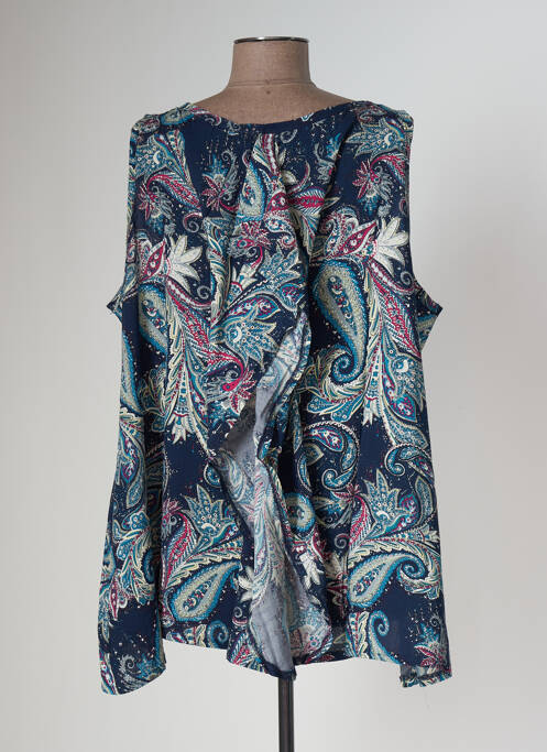 Top albastru TENDANCE UNIQUE femeie