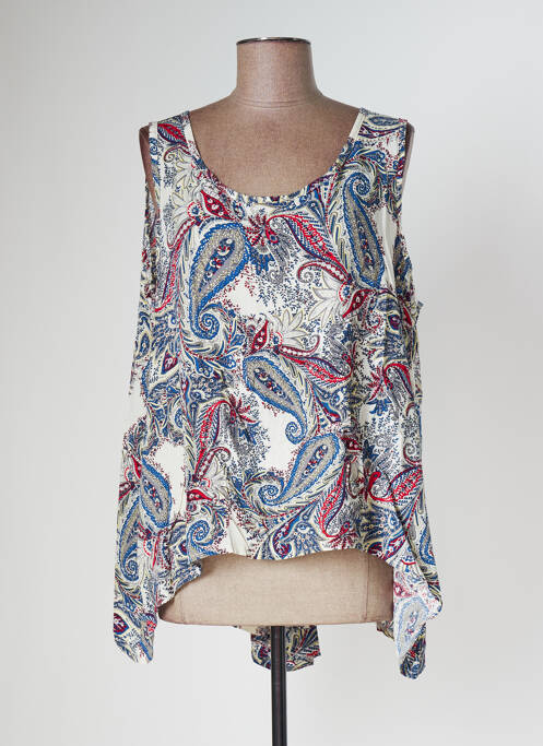 Top albastru TENDANCE UNIQUE femeie