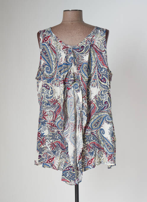 Top albastru TENDANCE UNIQUE femeie