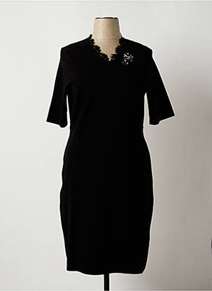 Rochie pulover negru BASLER femeie