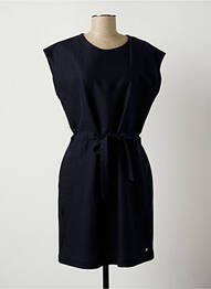 Rochie scurtă croială evazată mâneci scurte albastru TOMMY HILFIGER femeie