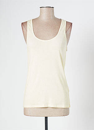 Top galben HUIT SIX SEPT femeie