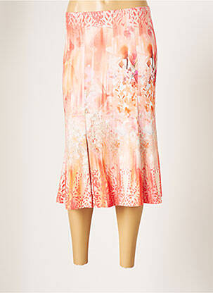 Fustă midi roz RABE femeie