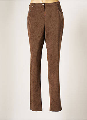 Pantalon drept maro PAUPORTÉ femeie