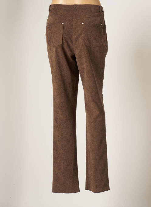 Pantalon drept maro PAUPORTÉ femeie