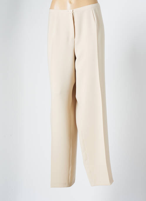 Pantalon drept bej BASLER femeie