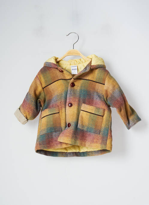 Palton lung galben ABSORBA fată