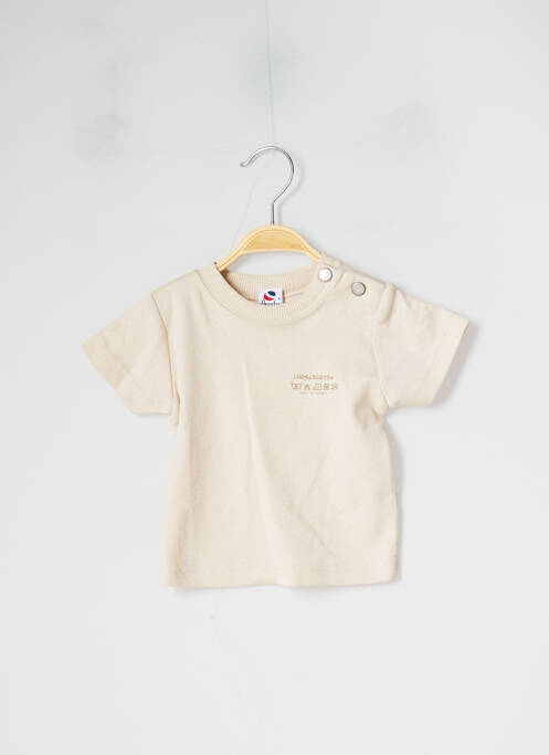 Tricou bej ABSORBA băiat