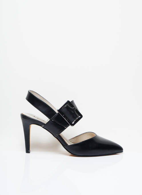 Sandale/Pantofi decupați negru LES P'TITES BOMBES femeie