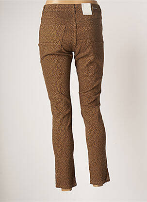 Pantalon 7/8 talie înaltă talie înaltă maro PARA MI femeie