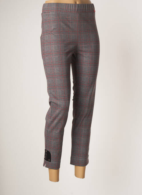 Pantalon 7/8 gri POUPEE CHIC femeie