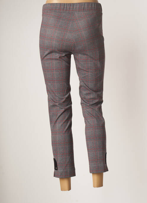 Pantalon 7/8 gri POUPEE CHIC femeie