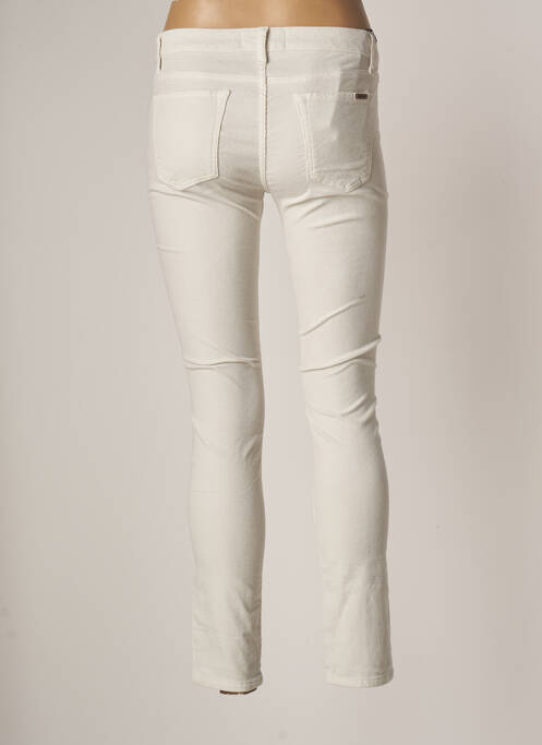 Pantalon slim alb ACQUAVERDE femeie