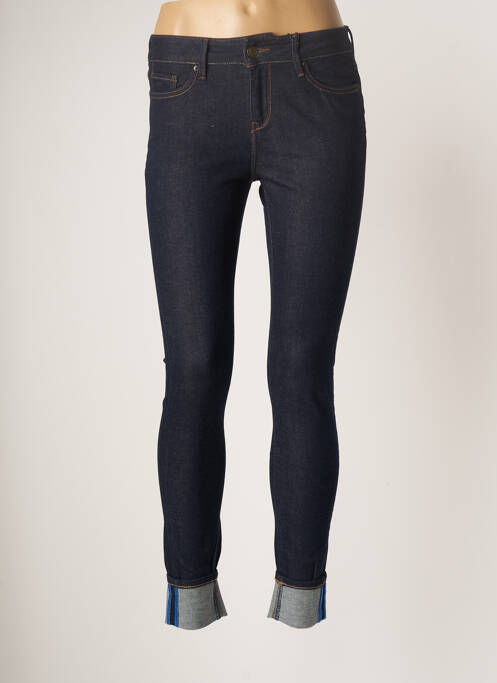 Blugi skinny albastru SCHOOL RAG femeie