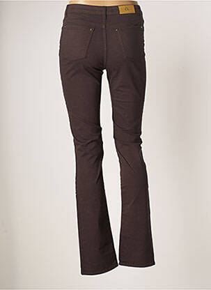 Pantalon slim talie joasă talie joasă maro EMMA & ROCK femeie