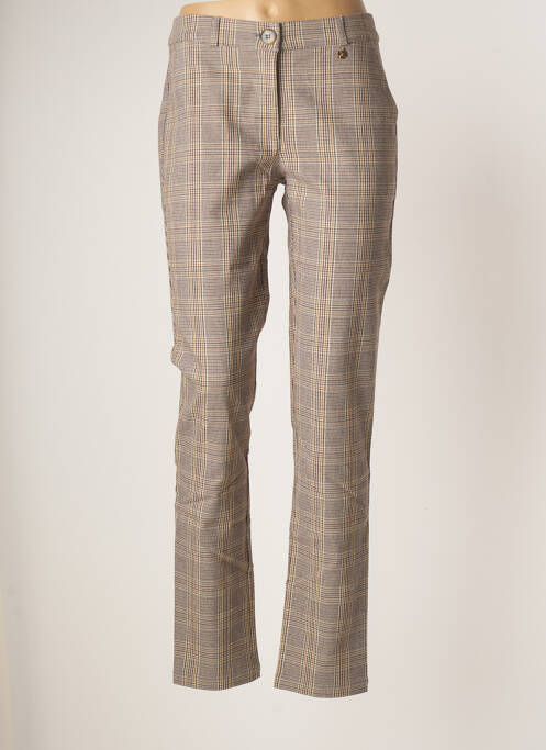 Pantalon chino galben LE PETIT BAIGNEUR femeie