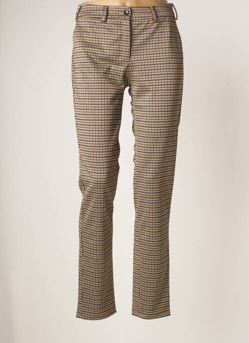 Pantalon slim bej COUTURIST femeie