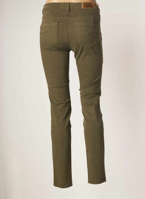 Pantalon slim verde COUTURIST femeie