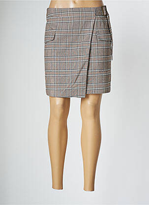 Fustă scurtă bej YAYA femeie