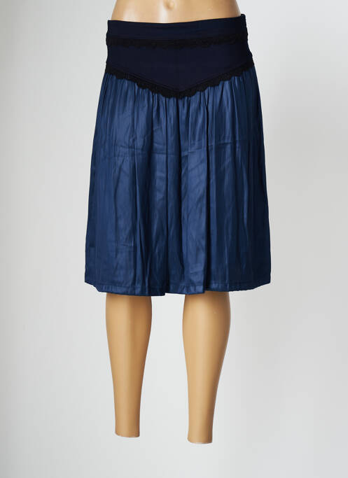 Fustă midi albastru PAUL BRIAL femeie