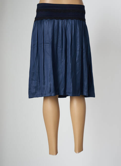 Fustă midi albastru PAUL BRIAL femeie