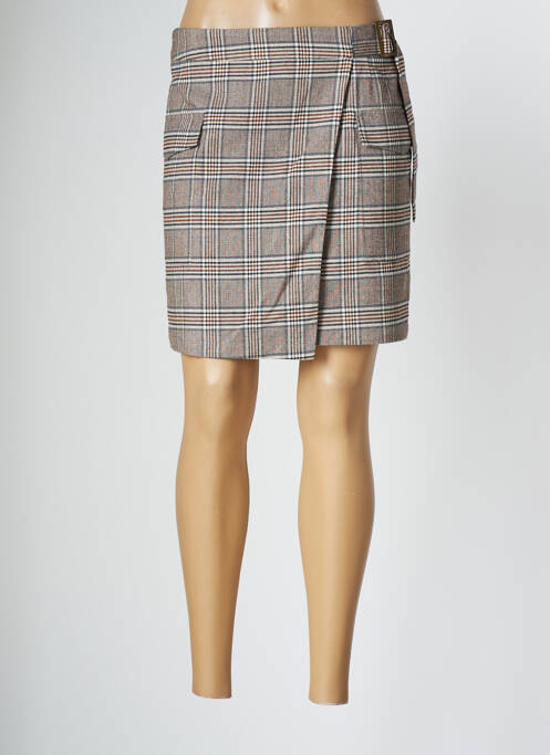 Fustă scurtă bej YAYA femeie