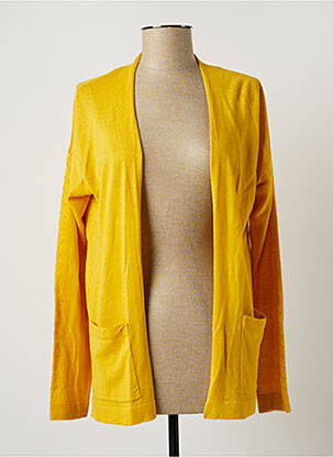 Vestă cu mâneci lungi galben KATMAI femeie