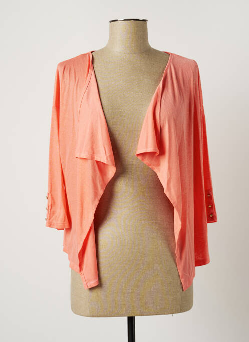 Vestă cu mâneci lungi roz JULIE GUERLANDE femeie