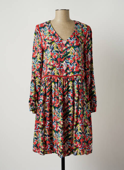 Rochie midi roz C'EST BEAU LA VIE femeie