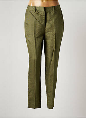 Pantalon chino verde NINA KALIO femeie