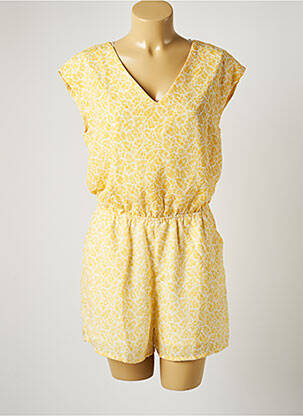 Salopetă scurtă galben NINA KALIO femeie