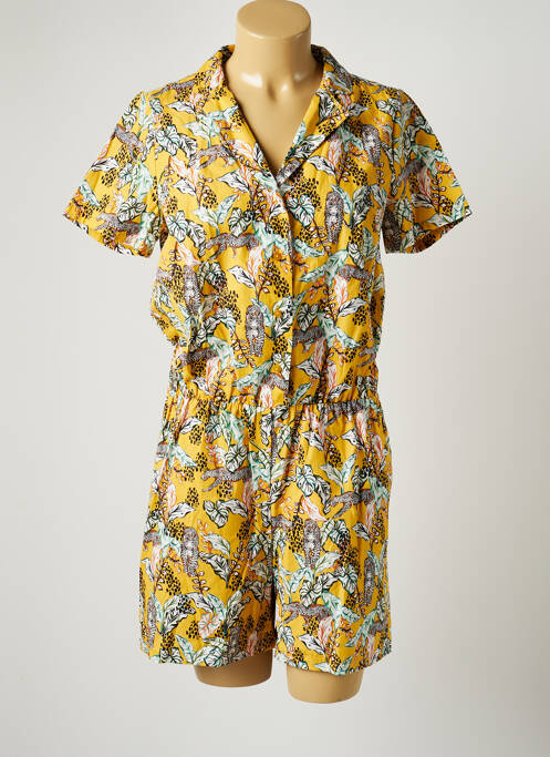 Salopetă scurtă galben C'EST BEAU LA VIE femeie